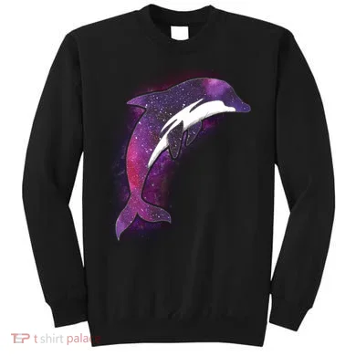Galaxy Stars Dolphin Sweatshirt