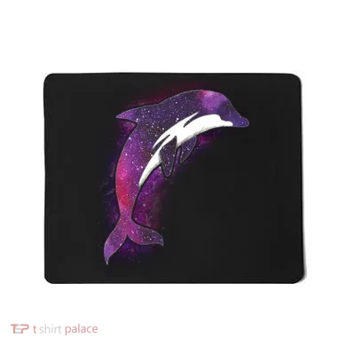 Galaxy Stars Dolphin Mousepad