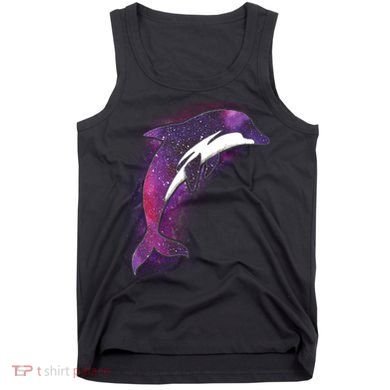 Galaxy Stars Dolphin Tank Top