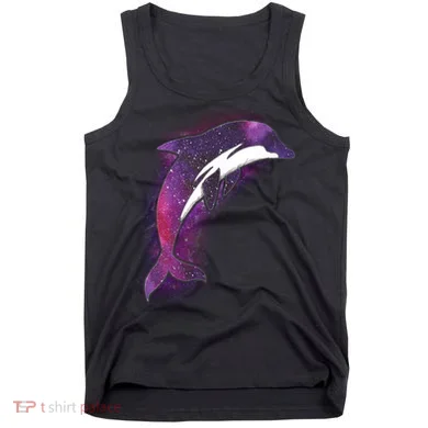 Galaxy Stars Dolphin Tank Top