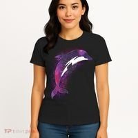 Galaxy Stars Dolphin Women's T-Shirt thumb 4