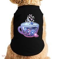 Galaxy Tea Cool Space Graphic Doggie Tank thumb 0