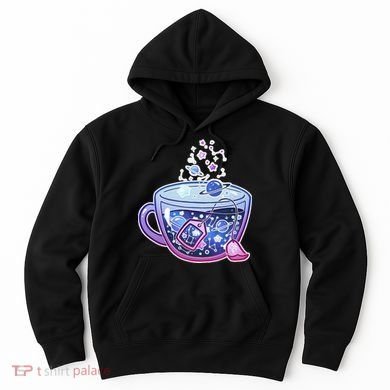 Galaxy Tea Cool Space Graphic Hoodie