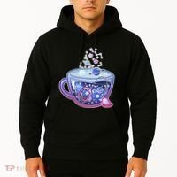 Galaxy Tea Cool Space Graphic Hoodie thumb 2