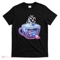 Galaxy Tea Cool Space Graphic T-Shirt thumb 0