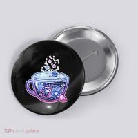Galaxy Tea Cool Space Graphic Button thumb 0
