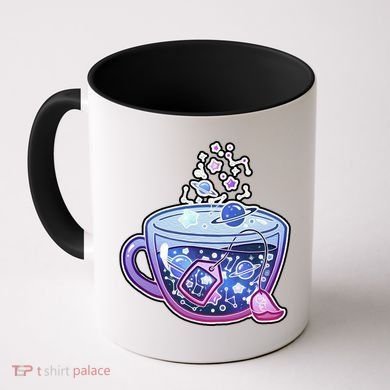 Galaxy Tea Cool Space Graphic Coffee Mug