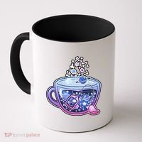 Galaxy Tea Cool Space Graphic Coffee Mug thumb 0