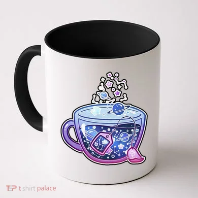 Galaxy Tea Cool Space Graphic Coffee Mug