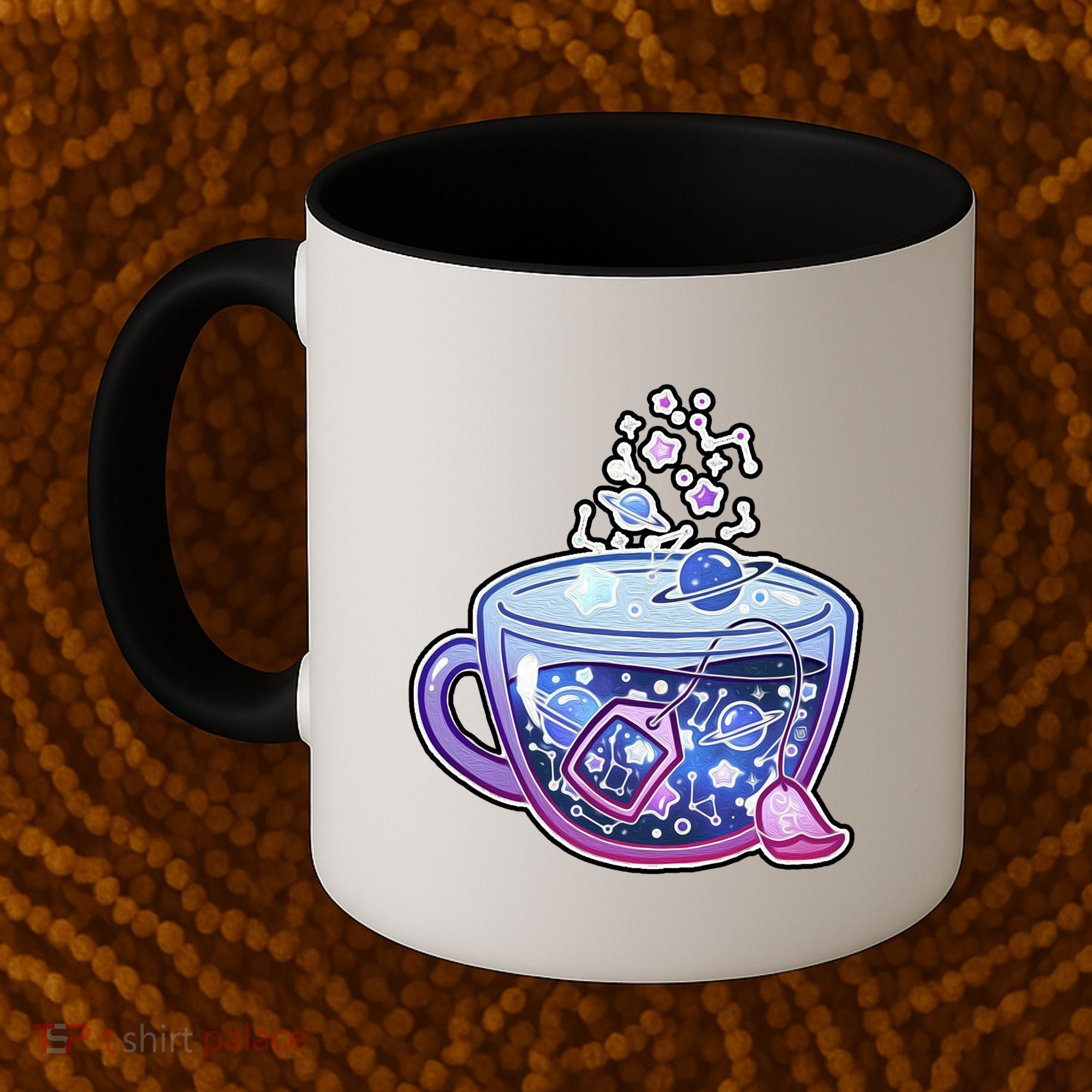 Galaxy Tea Cool Space Graphic Coffee Mug