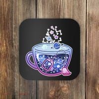 Galaxy Tea Cool Space Graphic Coaster thumb 0