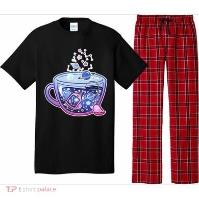 Galaxy Tea Cool Space Graphic Pajama Set