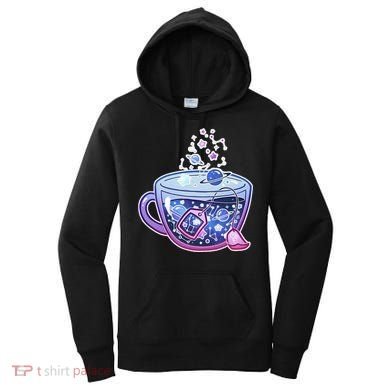 Galaxy Tea Cool Space Graphic Women's Hoodie
