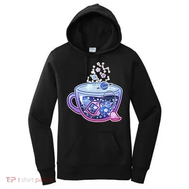 Galaxy Tea Cool Space Graphic Women's Hoodie