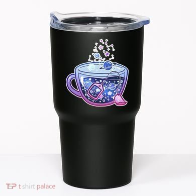 Galaxy Tea Cool Space Graphic Tumbler