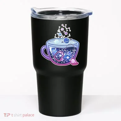 Galaxy Tea Cool Space Graphic Tumbler
