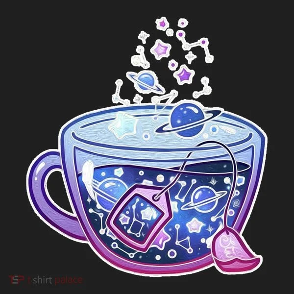 Galaxy Tea Cool Space Graphic Tumbler