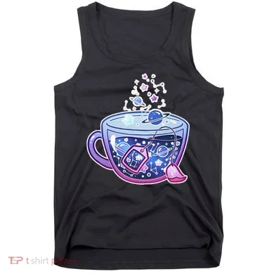 Galaxy Tea Cool Space Graphic Tank Top