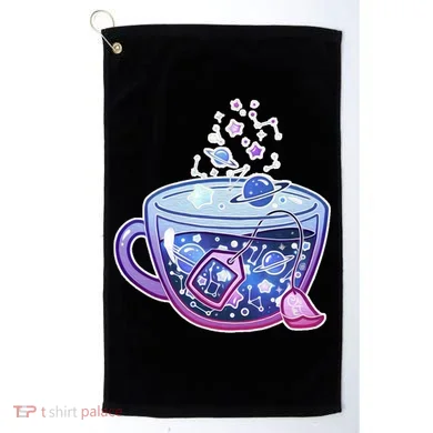 Galaxy Tea Cool Space Graphic Golf Towel