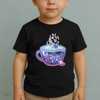 Galaxy Tea Cool Space Graphic Toddler T-Shirt thumb 2