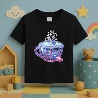 Galaxy Tea Cool Space Graphic Toddler T-Shirt thumb 3
