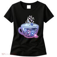 Galaxy Tea Cool Space Graphic Women's T-Shirt thumb 0