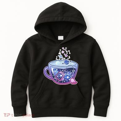 Galaxy Tea Cool Space Graphic Kids Hoodie
