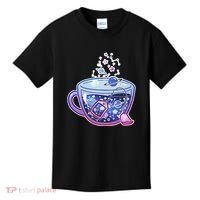 Galaxy Tea Cool Space Graphic Kids T-Shirt thumb 0