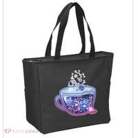 Galaxy Tea Cool Space Graphic Tote Bag thumb 2