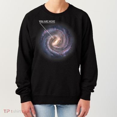 Galaxy Astronomy Milky Way Space SciFi Women's Sweatshirt