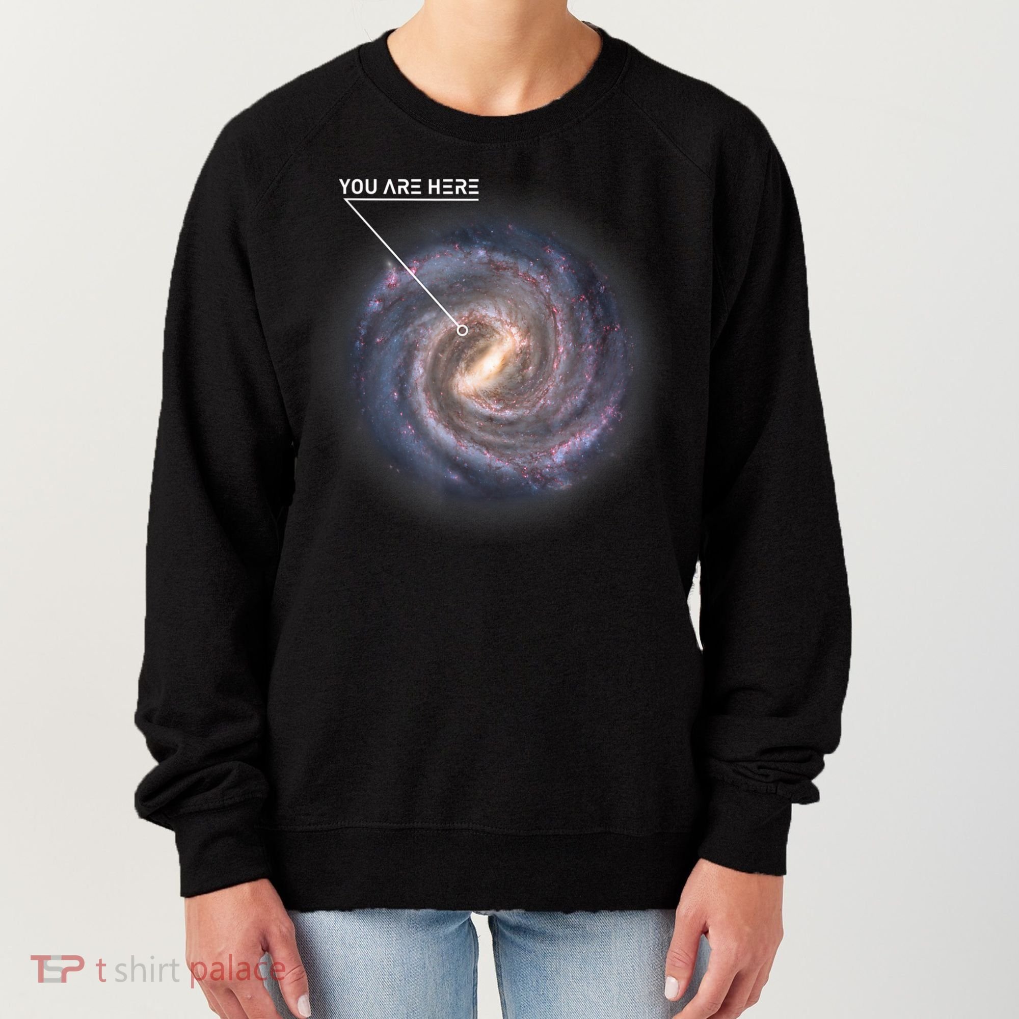 Galaxy Astronomy Milky Way Space SciFi Women's Sweatshirt
