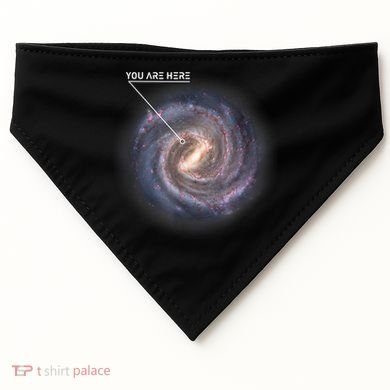 Galaxy Astronomy Milky Way Space SciFi USA-Made Doggie Bandana