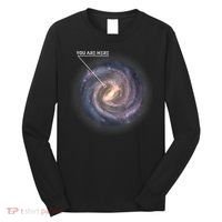 Galaxy Astronomy Milky Way Space SciFi Long Sleeve Shirt thumb 0