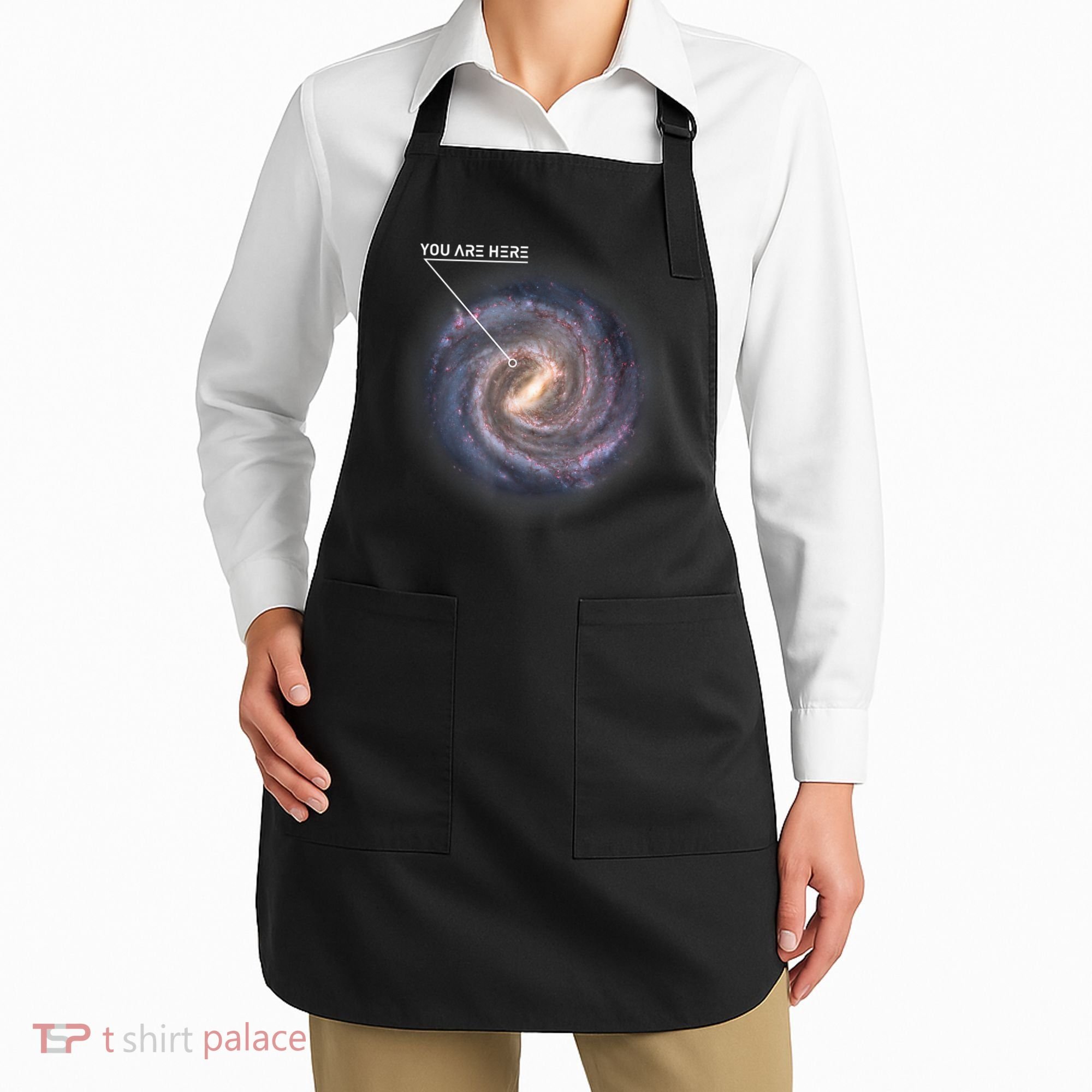 Galaxy Astronomy Milky Way Space SciFi Apron