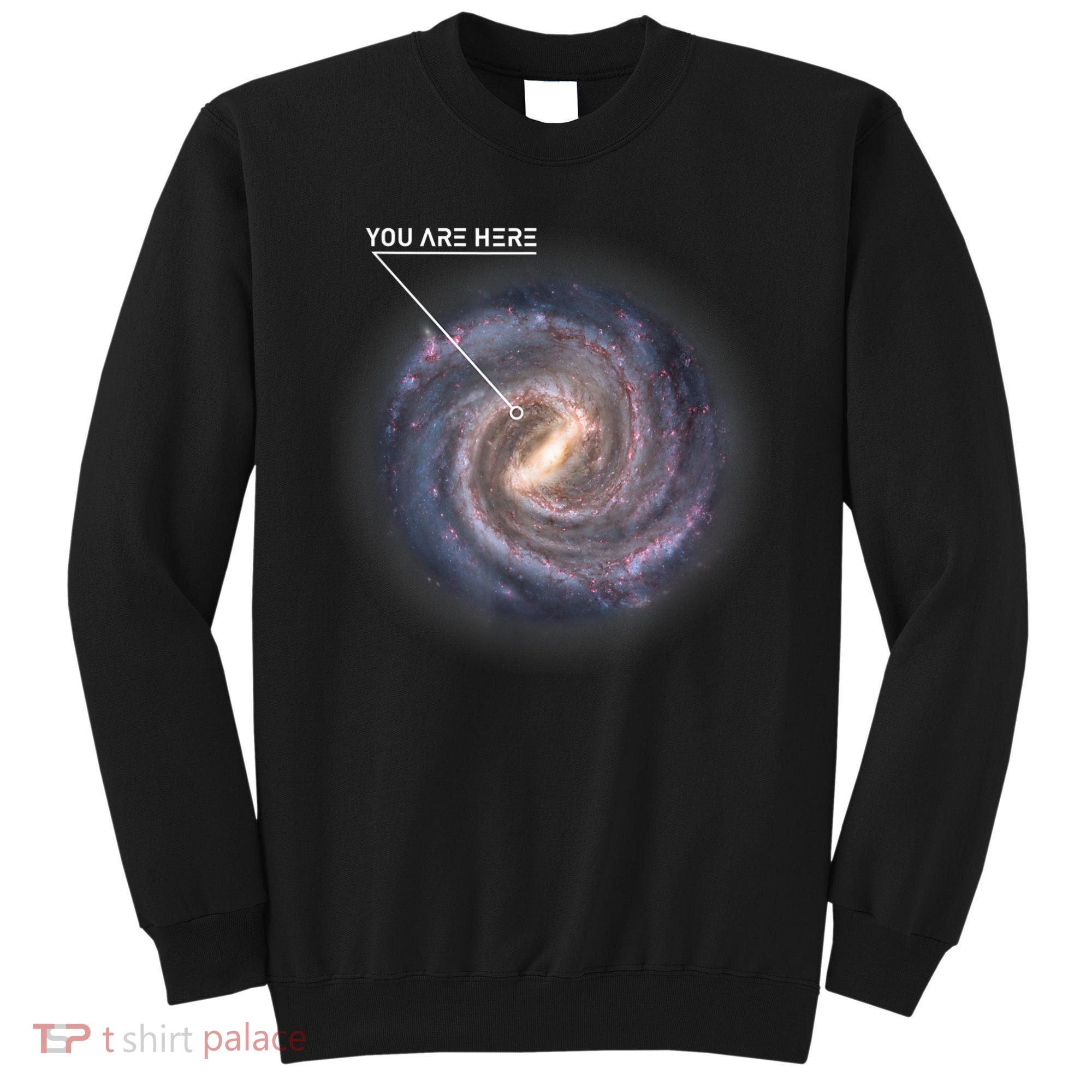 Galaxy Astronomy Milky Way Space SciFi Sweatshirt