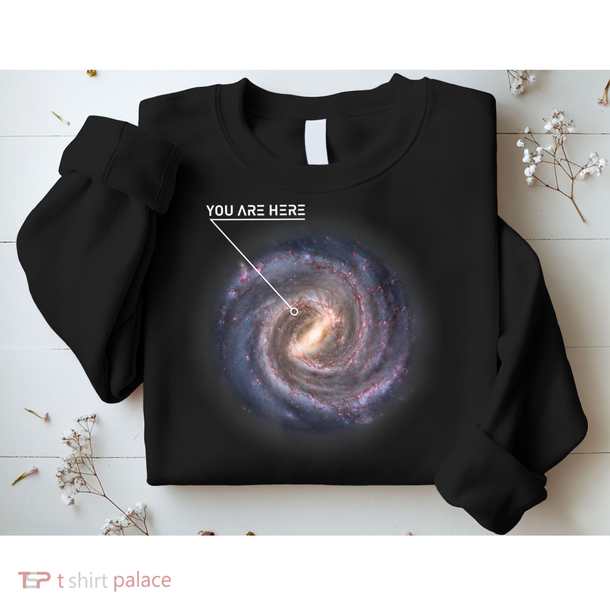 Galaxy Astronomy Milky Way Space SciFi Sweatshirt