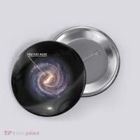 Galaxy Astronomy Milky Way Space SciFi Button thumb 0