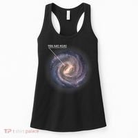 Galaxy Astronomy Milky Way Space SciFi Women's Tank Top thumb 0