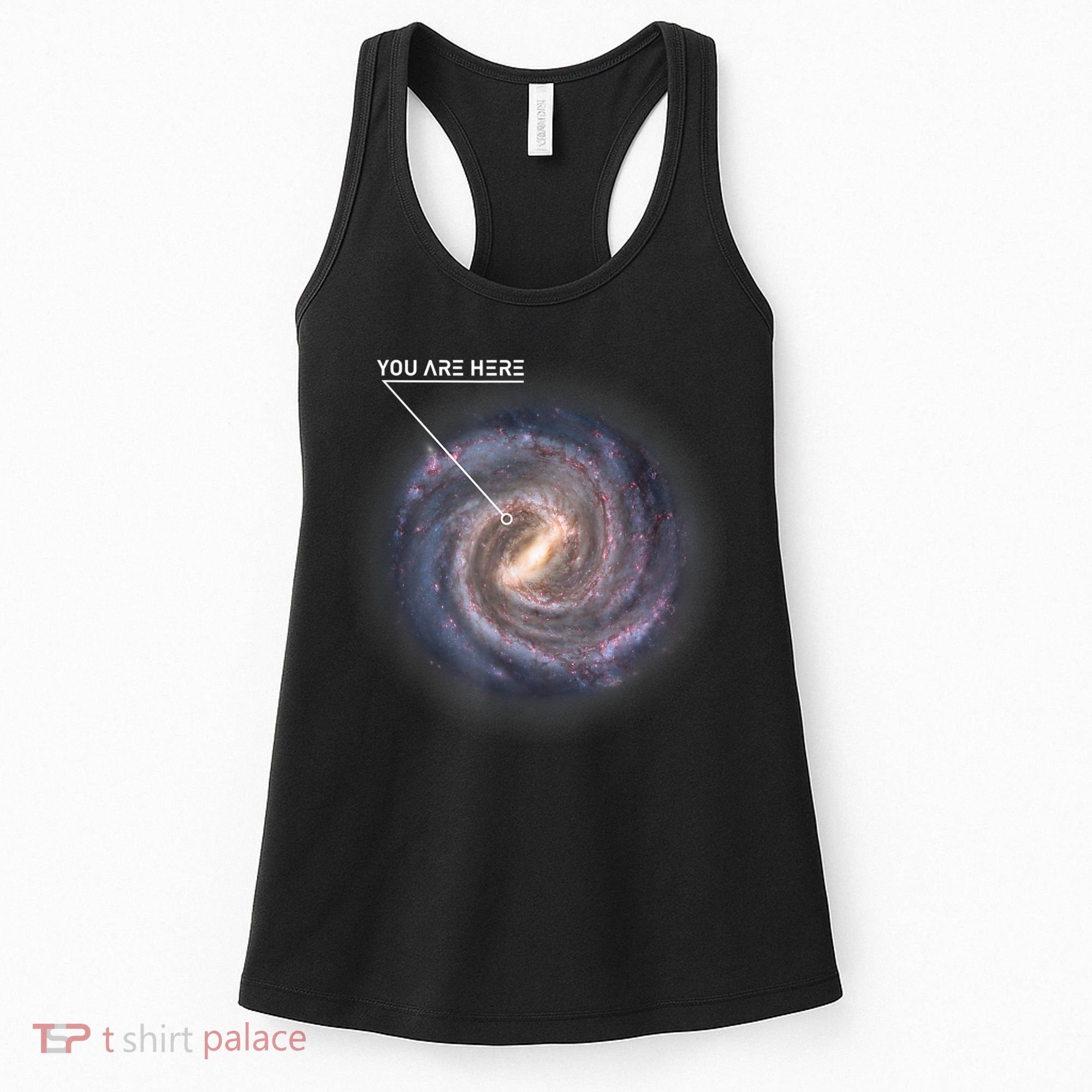 Galaxy Astronomy Milky Way Space SciFi Women's Tank Top