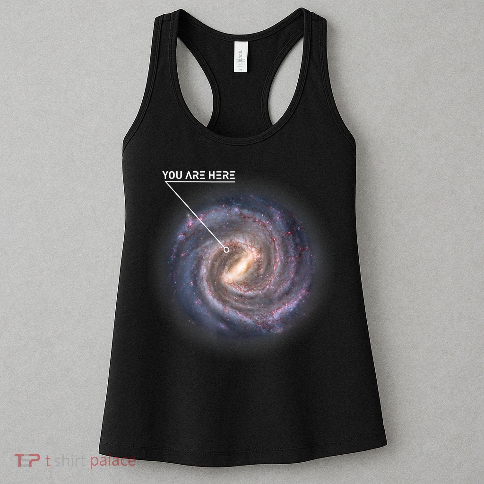 Galaxy Astronomy Milky Way Space SciFi Women's Tank Top