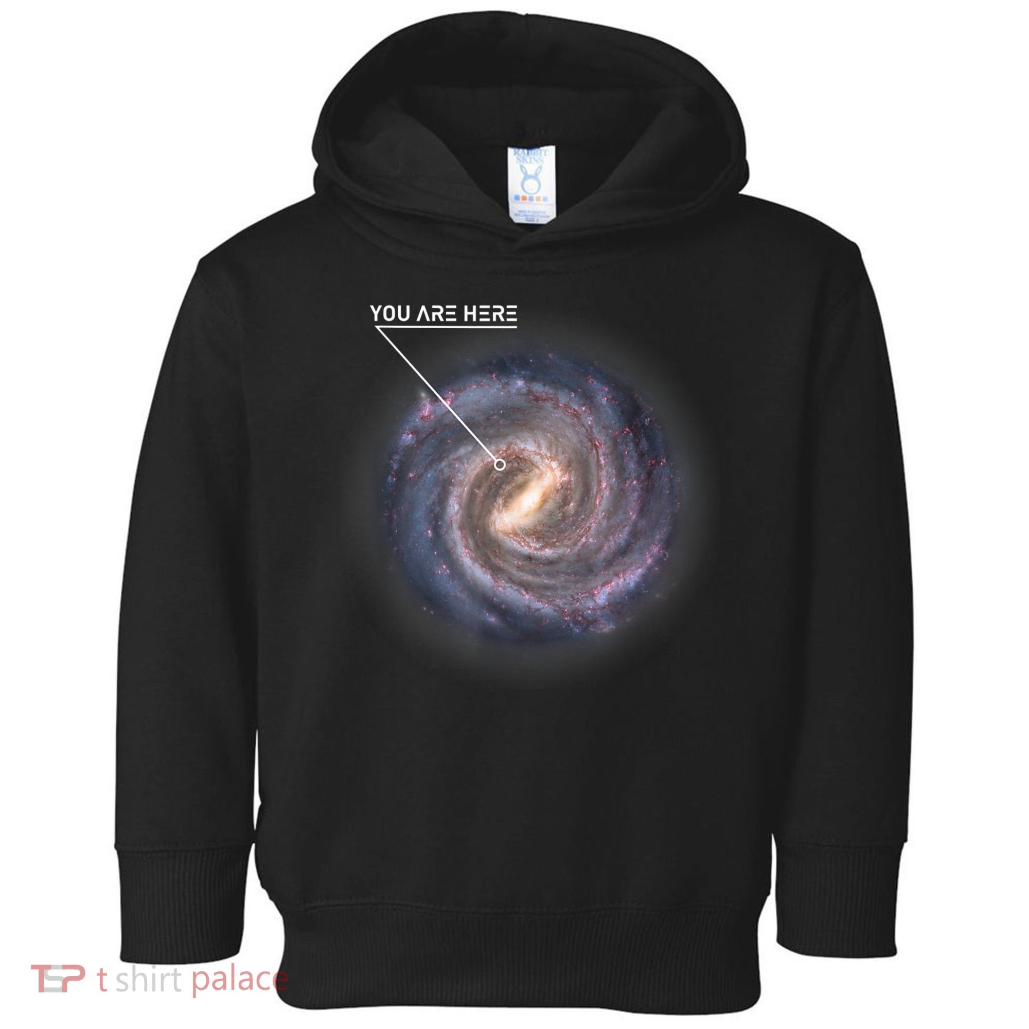Galaxy Astronomy Milky Way Space SciFi Toddler Hoodie