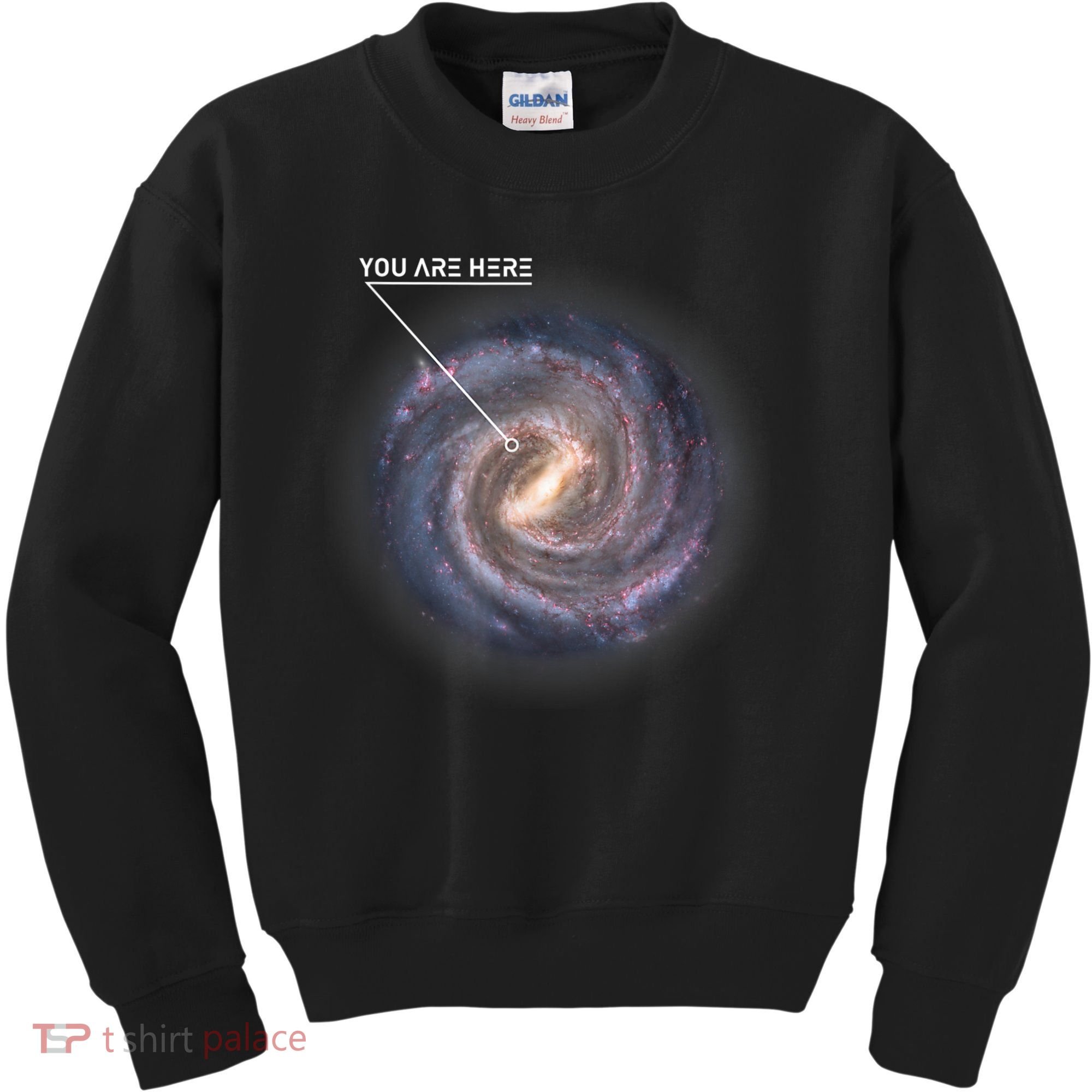 Galaxy Astronomy Milky Way Space SciFi Kids Sweatshirt