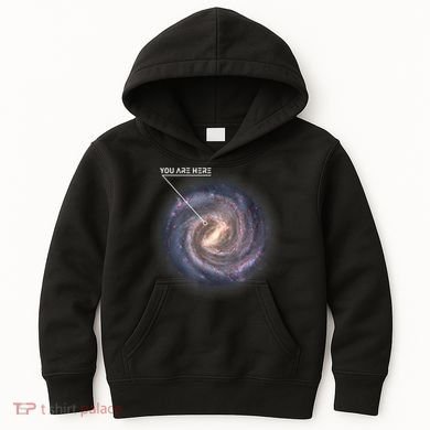 Galaxy Astronomy Milky Way Space SciFi Kids Hoodie