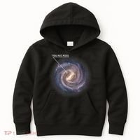 Galaxy Astronomy Milky Way Space SciFi Kids Hoodie thumb 0