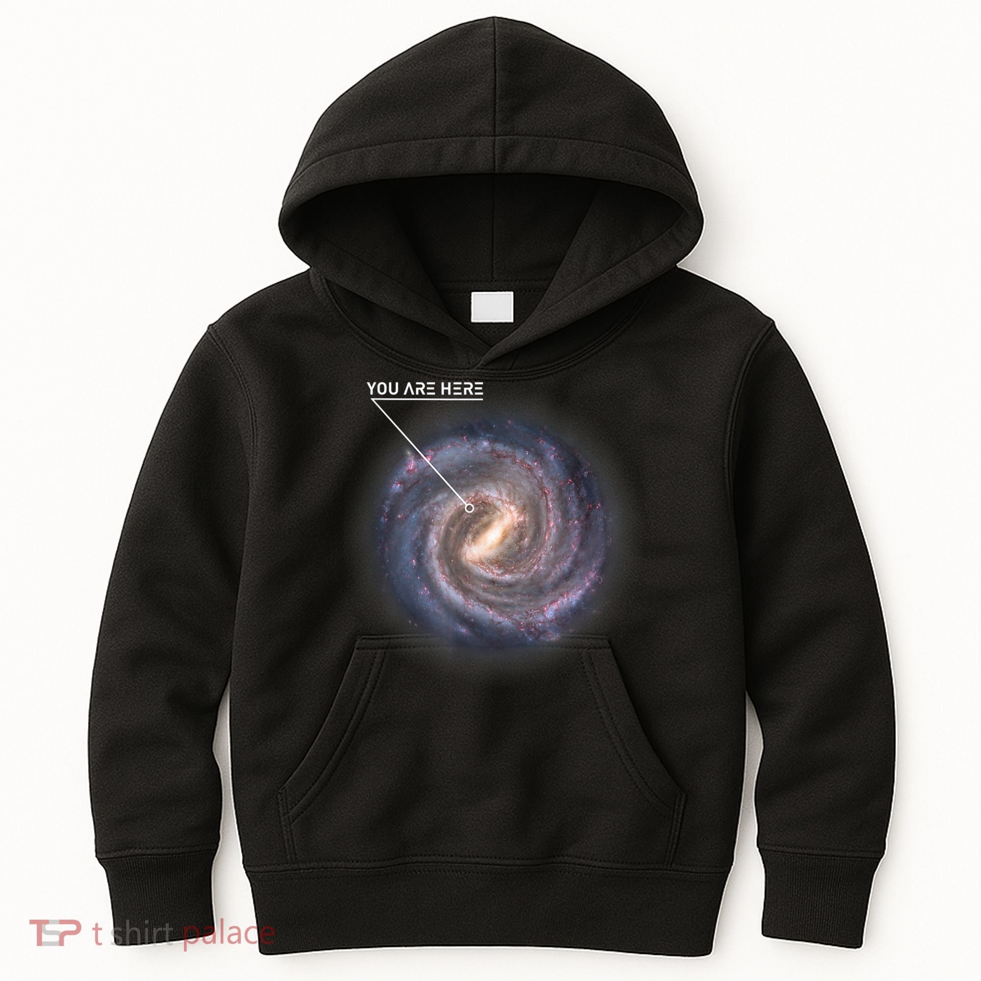 Galaxy Astronomy Milky Way Space SciFi Kids Hoodie