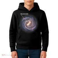 Galaxy Astronomy Milky Way Space SciFi Kids Hoodie thumb 4