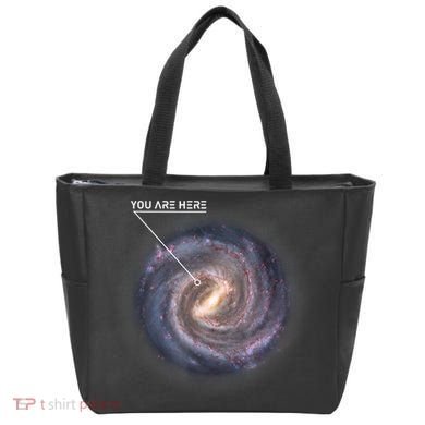 Galaxy Astronomy Milky Way Space SciFi Tote Bag