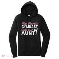 Gymnastics Aunt My Favorite Gymnast Calls Me Aunt Women's Hoodie thumb 0