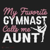 Gymnastics Aunt My Favorite Gymnast Calls Me Aunt Hat thumb 2