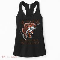 Give A Man A Fish Funny Fishing Fanatic Women's Tank Top thumb 0